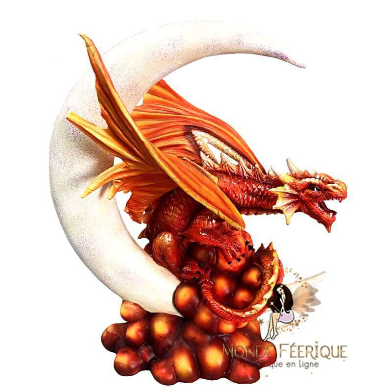 Figurine Dragon La Lune