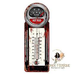 Plaque Vintage Thermometre 2