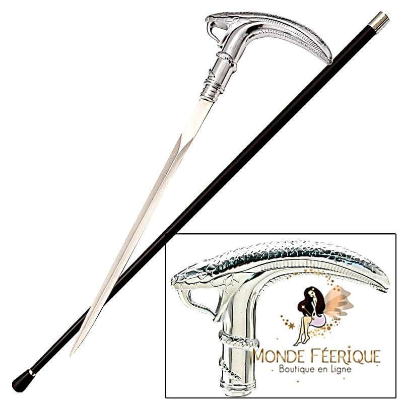 canne dague serpent 2