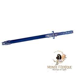 Epée Bleu et acier 31cm