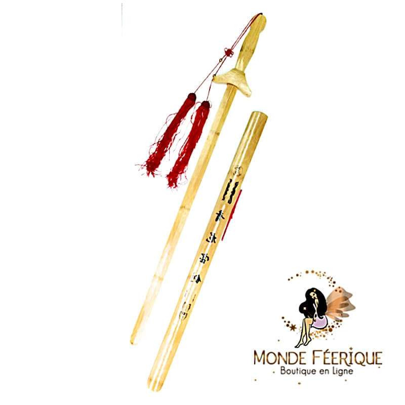 Epee chinoise en bois.
