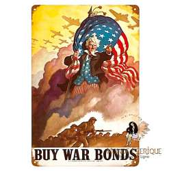 Plaque Mur USA guerre vintage Décoration -- 20x30cm