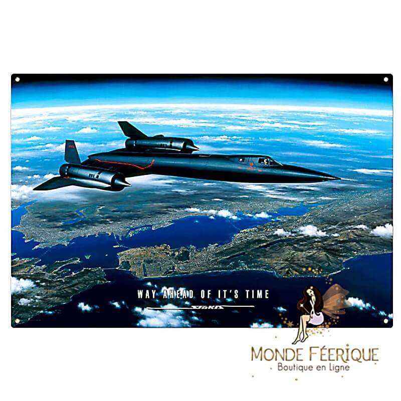 plaque ancienne avion armee