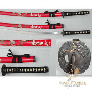 Katana Red Dragon - 105cm