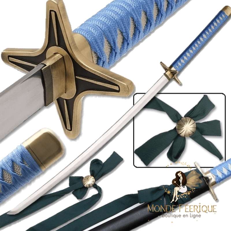 Epée de décoration - Epée bleue - Epée mangas