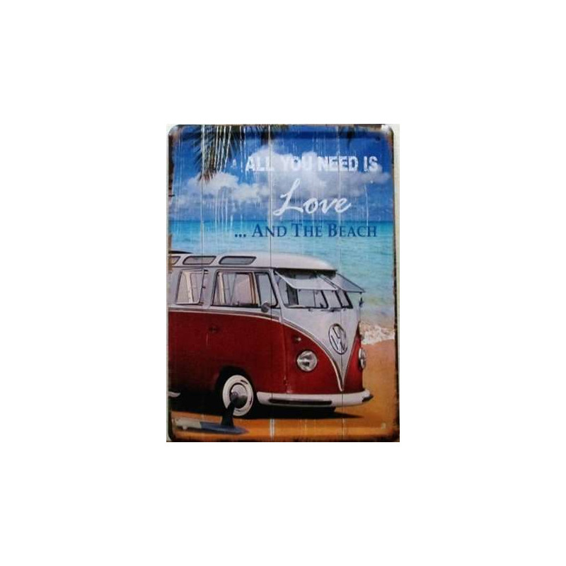 Plaque Vintage COMBI VW