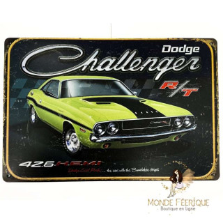 Plaque Vintage  voiture