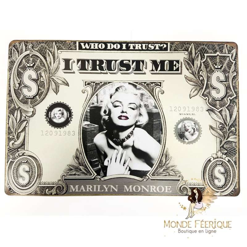 Plaque Vintage  -- 20x30cm