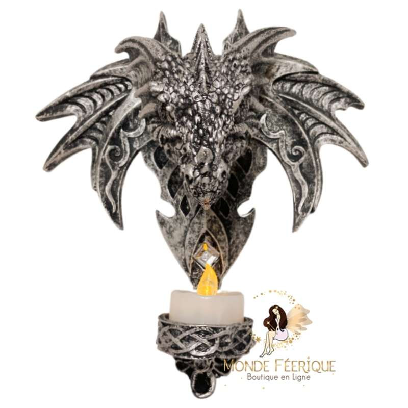 Bougeoir Tête de dragon