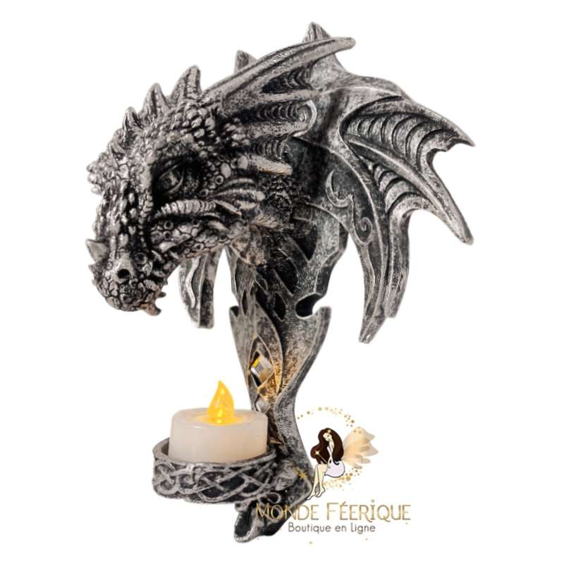 Bougeoir Tête de dragon