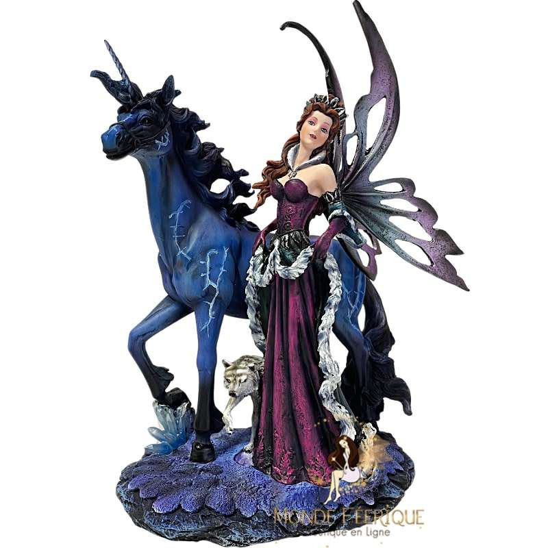 figurine fee licorne