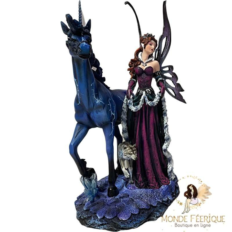 figurine fee licorne