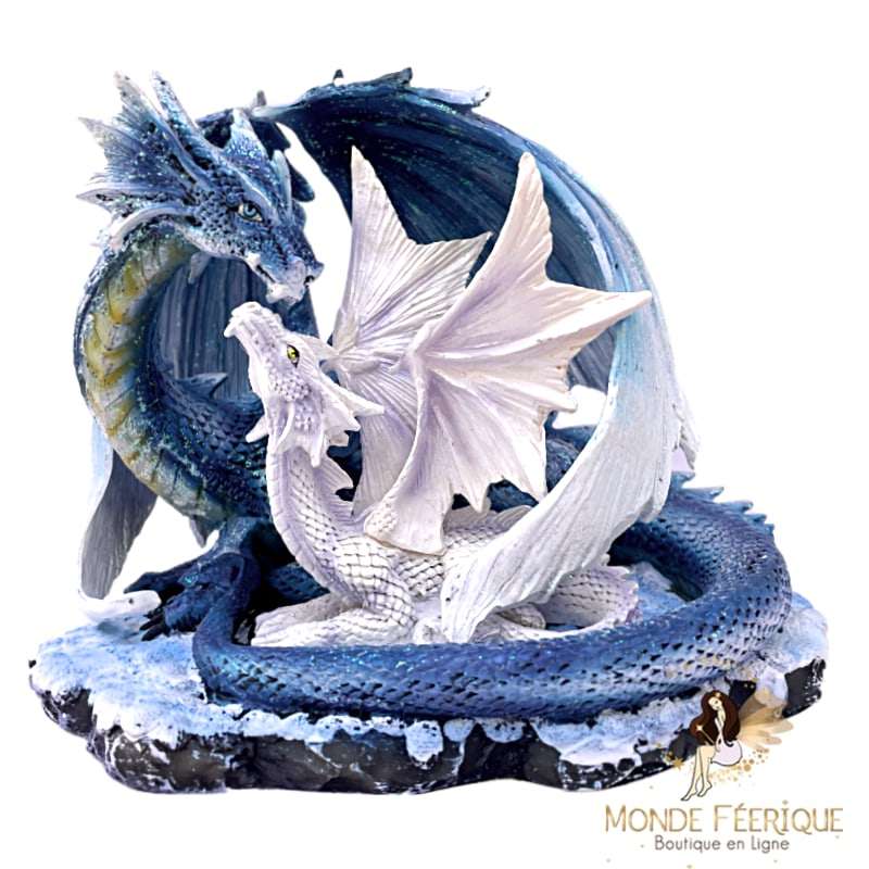 Figurine Dragons Enlacés