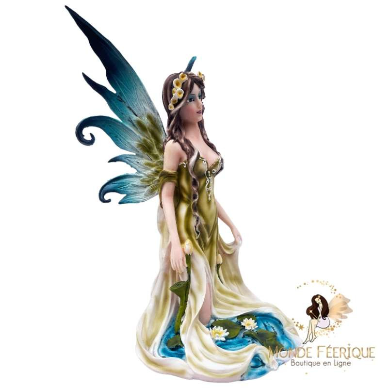 statuette de fée JAUNE