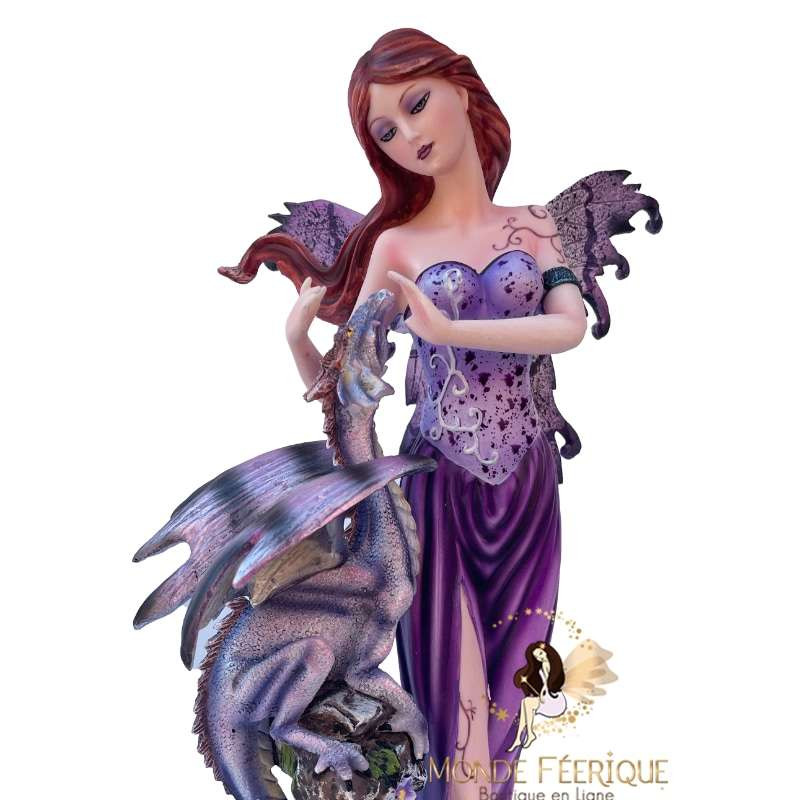 statuette FEE violet