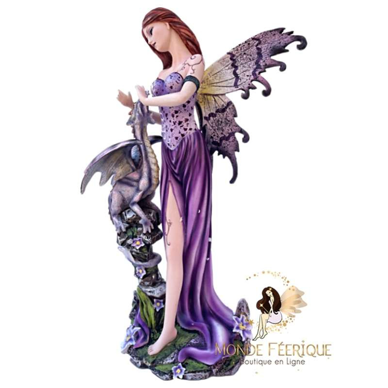 statuette FEE violet