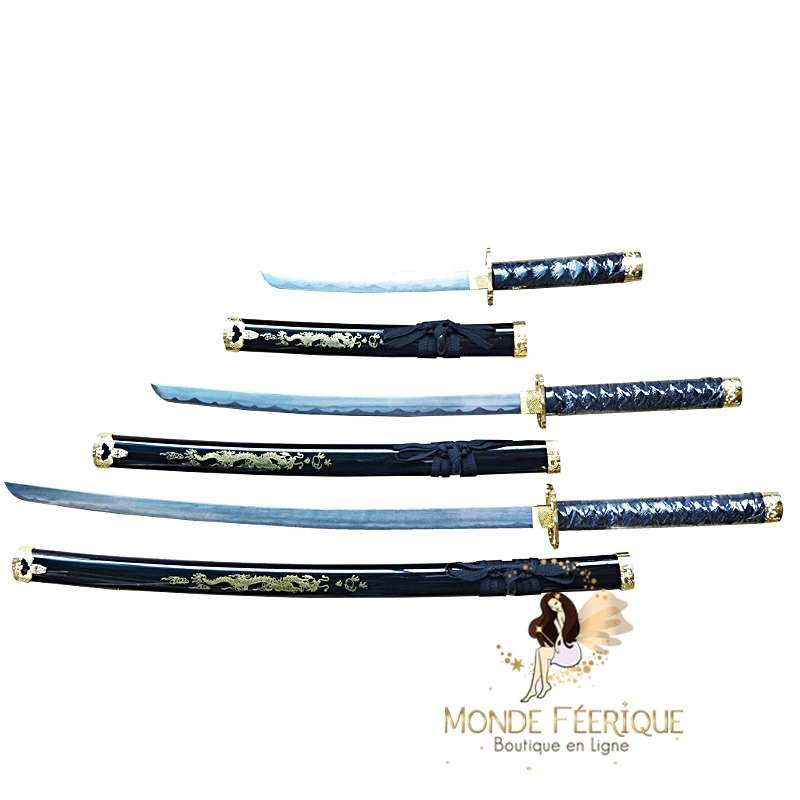 Set Katanas Noir Lux