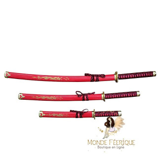 Set Katanas Rouge Lux