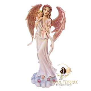 FIGURINE fée avec un enfant
