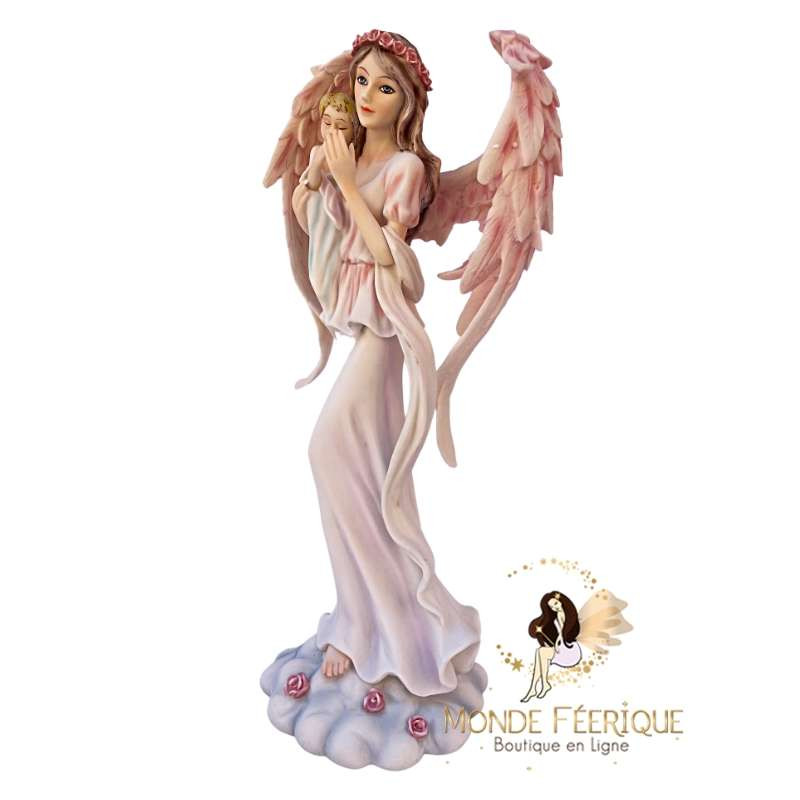 FIGURINE fée avec un enfant