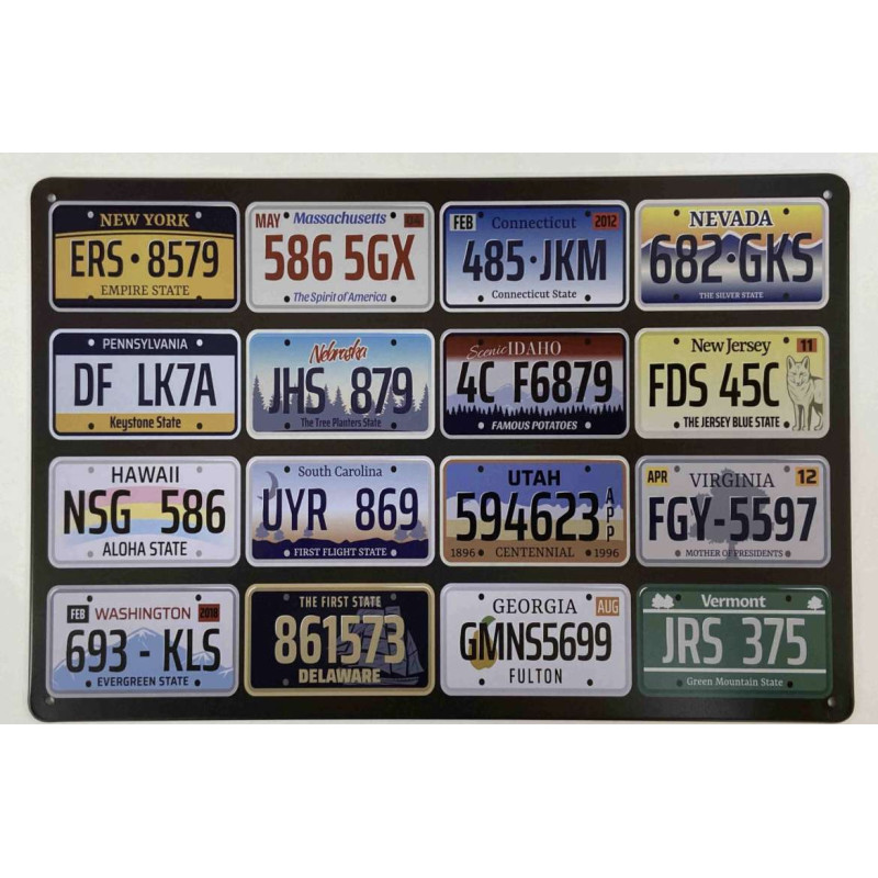 Plaque Décoration iMMAT US2