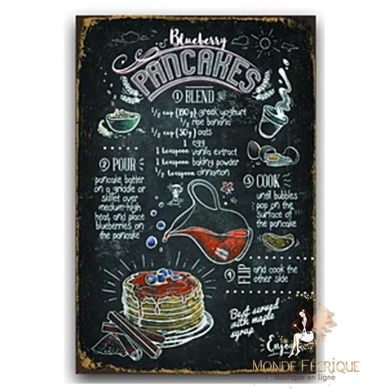 Plaque Décoration Pancake