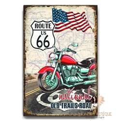 Plaque Décoration Nationale Route 66