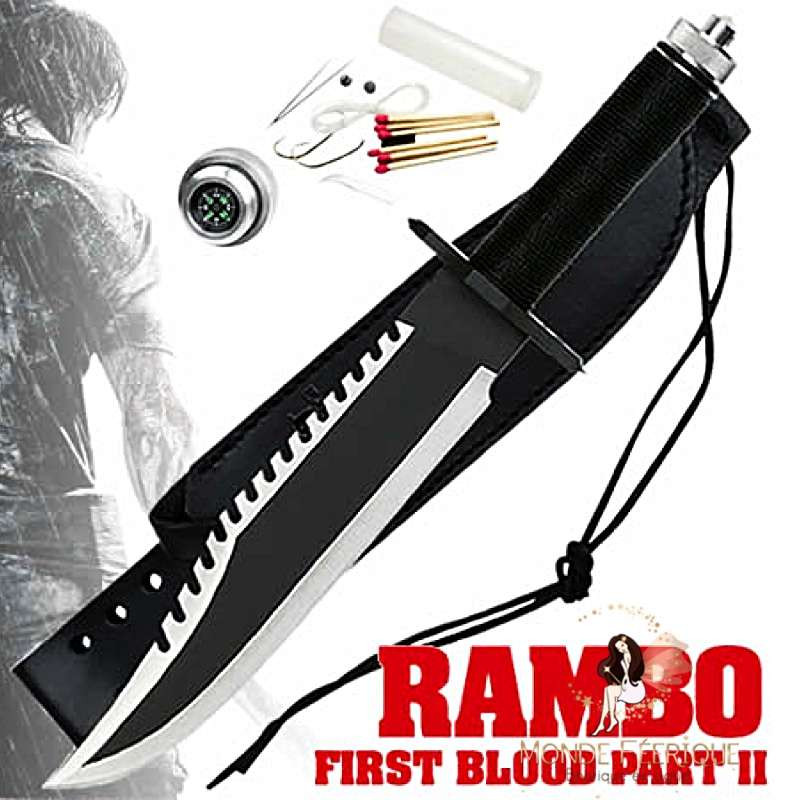 Couteau Rambo 2 La Mission