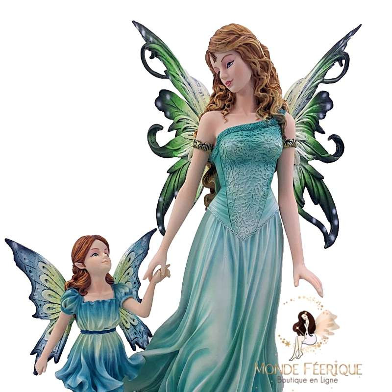 Statuette Fée et son Enfant