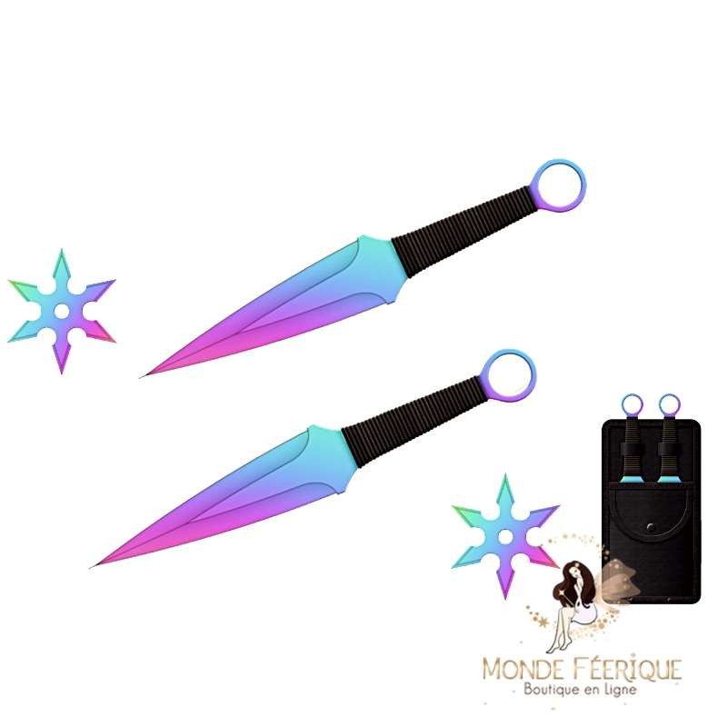 Set Ninja Cosplay Color 23cm