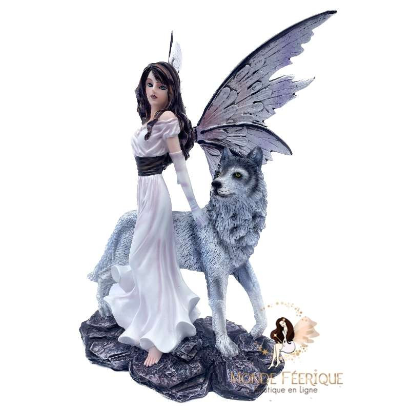 Statuette Fée Loup