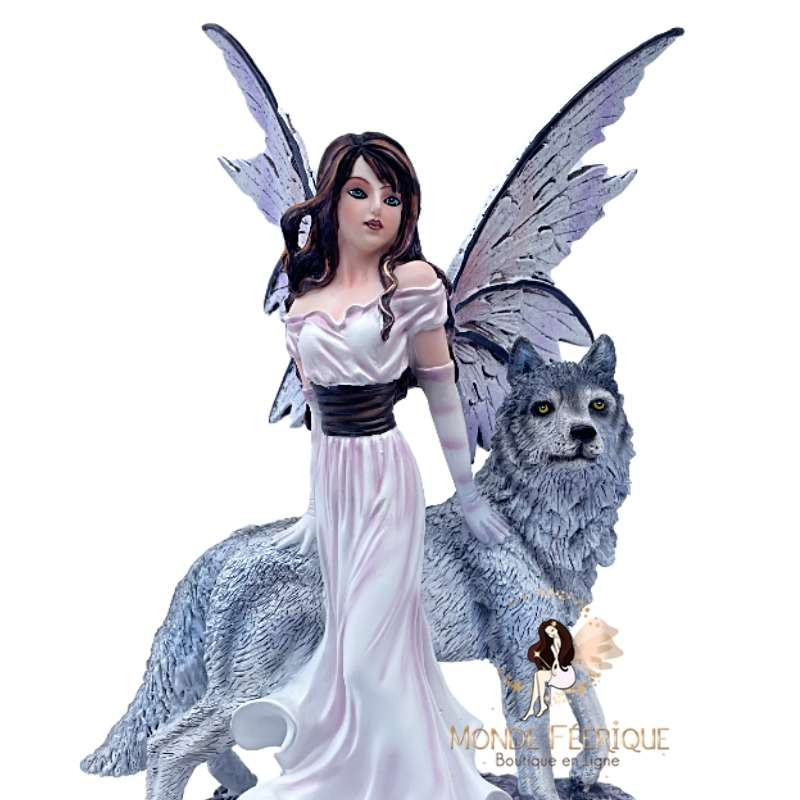 Statuette Fée Loup