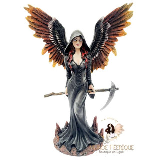 figurine fee avec faux