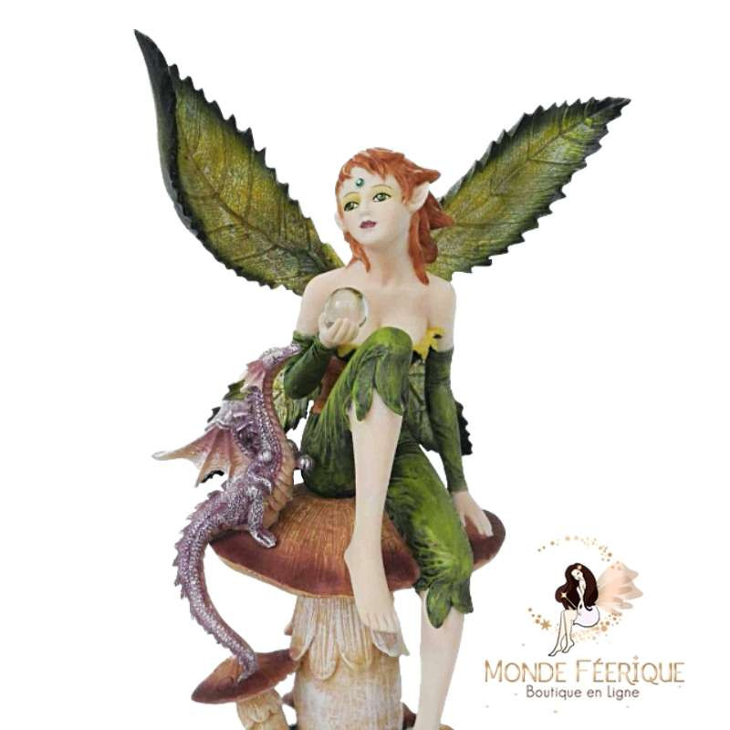 Statuette Fée Green Wild