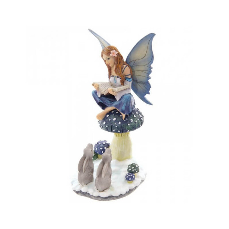 FIGURINE FEE CONTEUSE HIVER