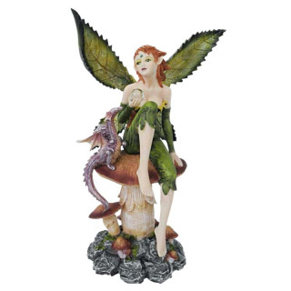 Statuette Fée Green Wild