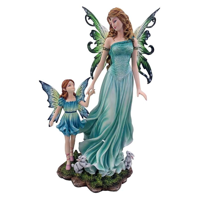 Statuette Fée et son Enfant