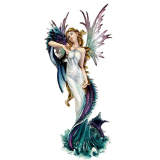 STATUETTE Fée grande dragon
