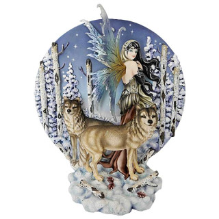 Statuette feerique noel