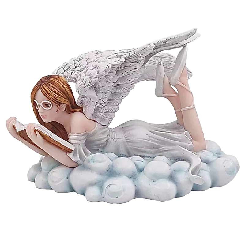 Figurine Fée Lecture