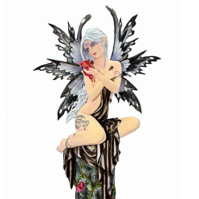 Statuette Fée Géante "La tranquilité" -- 52cm