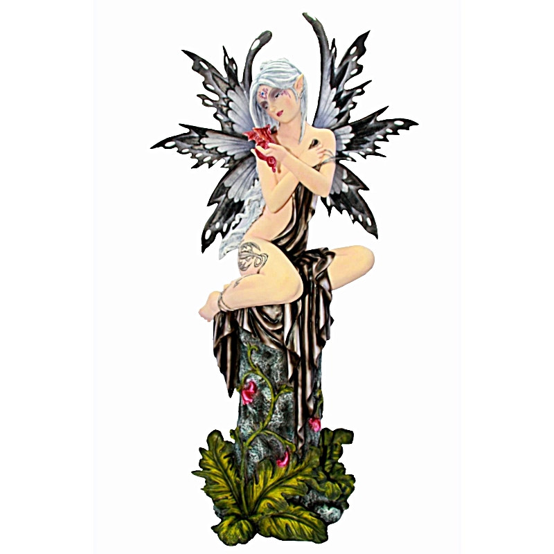 Statuette Fée Géante "La tranquilité" -- 52cm