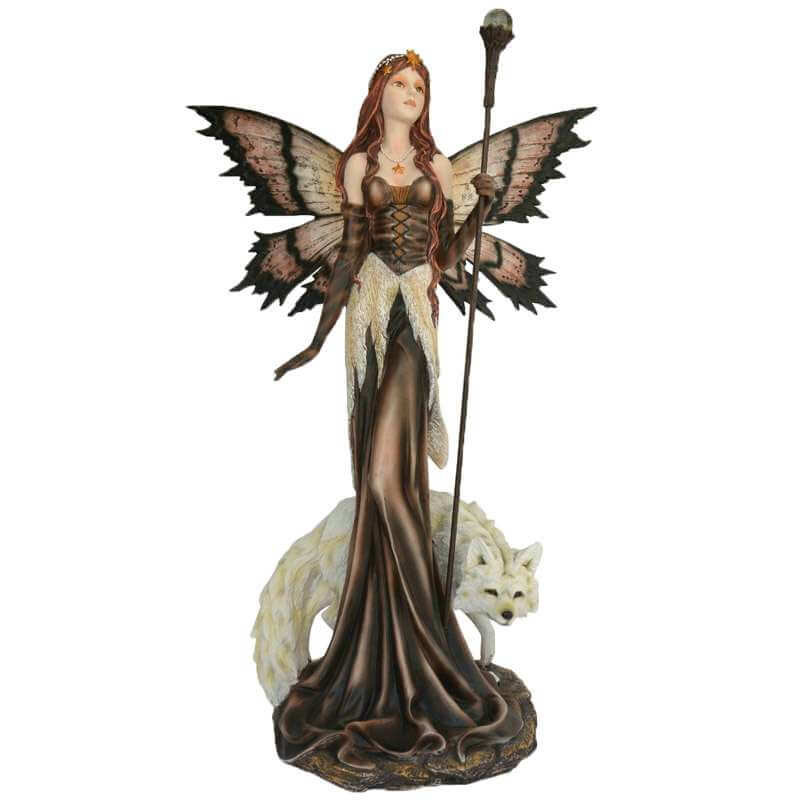 géantes féées figurines fées geant loups