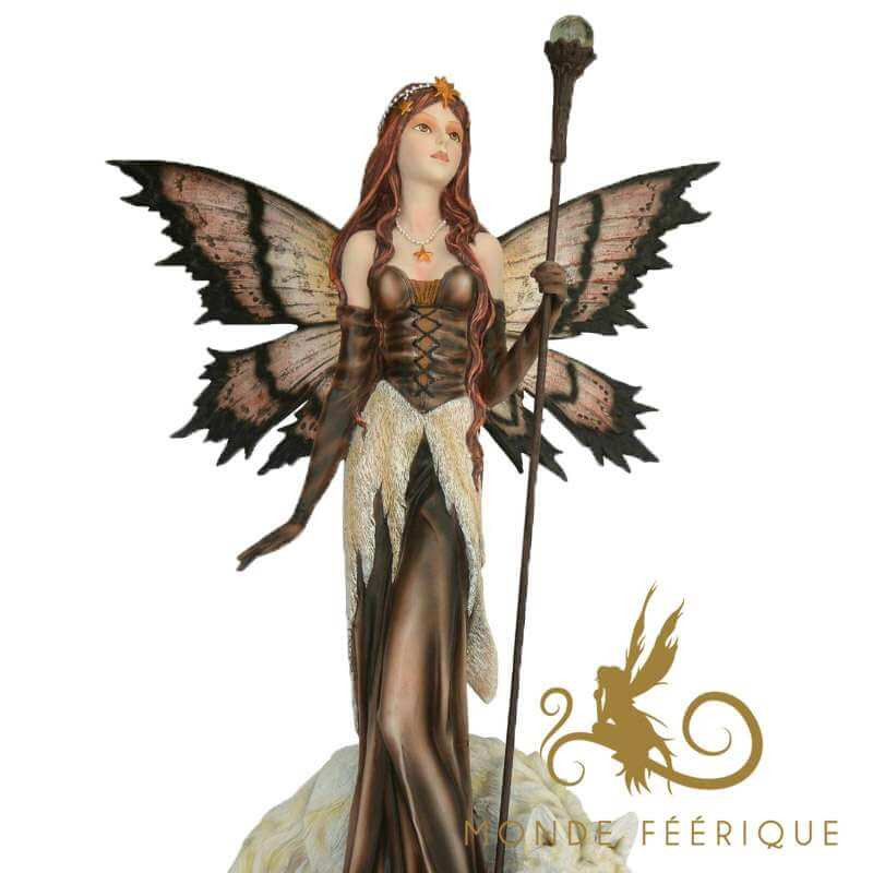 Grandes Fées debout Loups