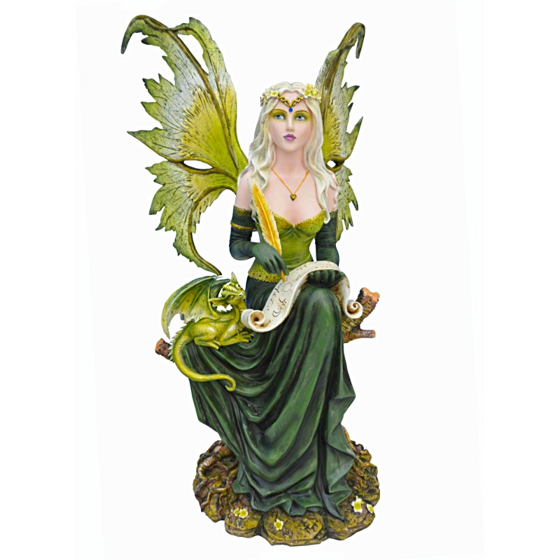 Statue Fee Geante Ecrivain -- 45cm