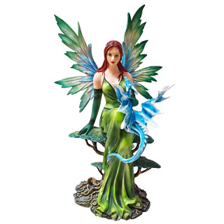 Statue Fée géante VERDE