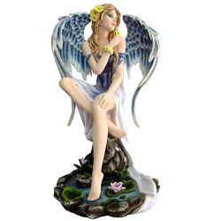 Grande Statuette Fée Angel "Eden" -- 34cm