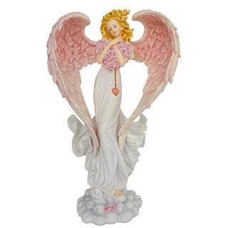 Figurine Fée Géante "Amour Anges" -- 37cm