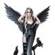 Statue Fée Gothique Angel Sephora -- 63cm