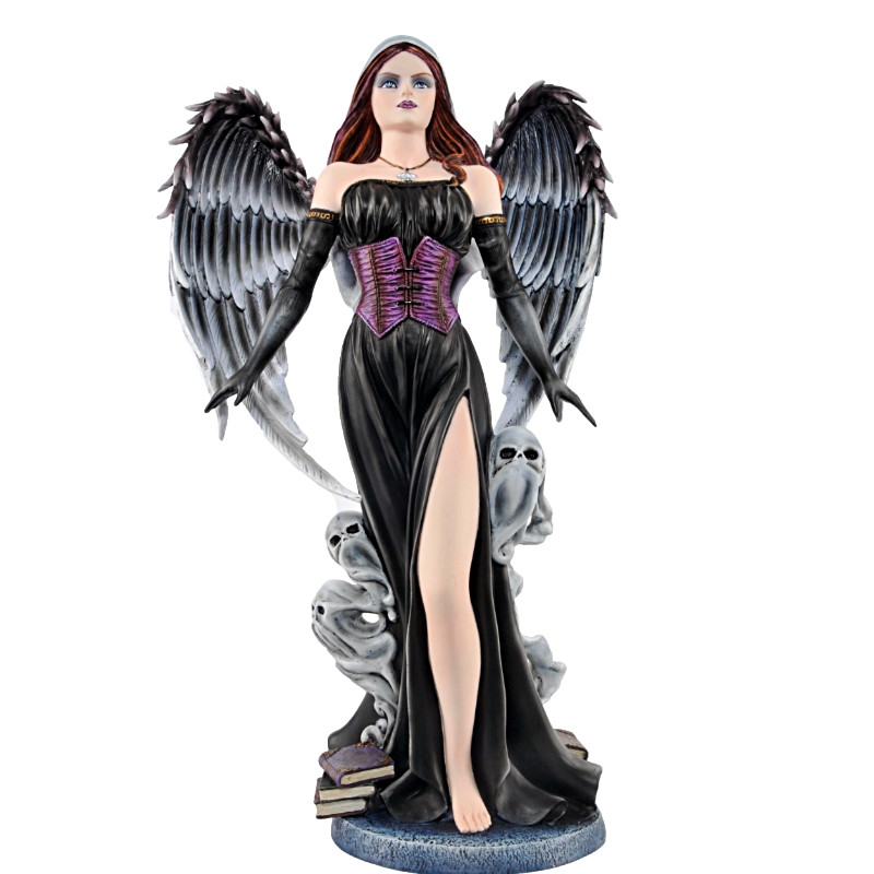 Statue Fée Gothique Ghost --45cm